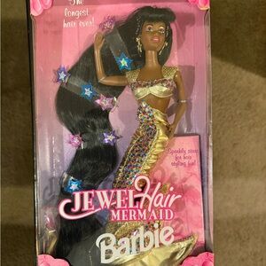 Vintage 90’s Jewel Hair Mermaid Barbie- Unopened box
